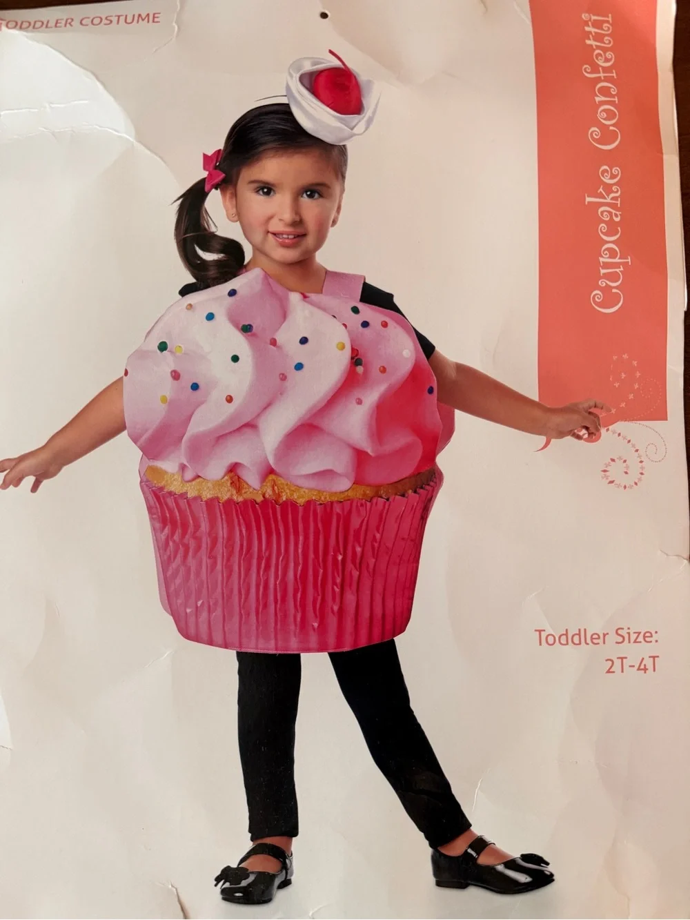 2T-4T Cupcake Costume